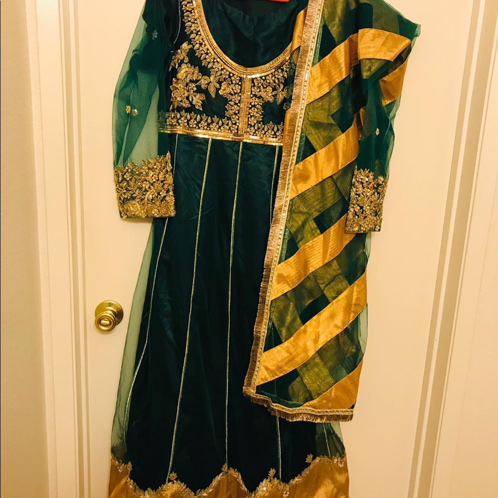 Pakistani Designer Faiza Saqlain inspired dress